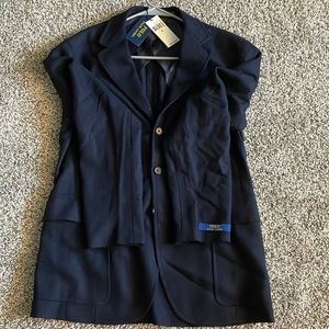 Polo navy blue blazer